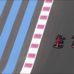 VIDEO: gran sobrepaso de Carlos Sainz a Checo Pérez en el GP de Francia