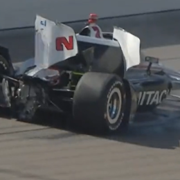 VIDEO: insólito accidente de Newgarden en la IndyCar
