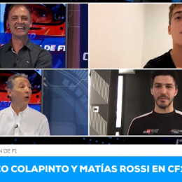 VIDEO: el divertido cruce entre Matías Rossi y Franco Colapinto