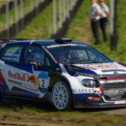 Verstappen hace su debut en el Rally Mundial