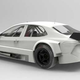 TC: Otro Camry cerca de salir a pista