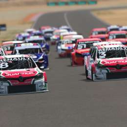 Jaunarena festejó y calentó el TC2000 esport