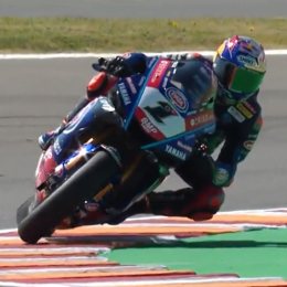 WorldSBK: "El Turco" comenzó adelante en San Juan