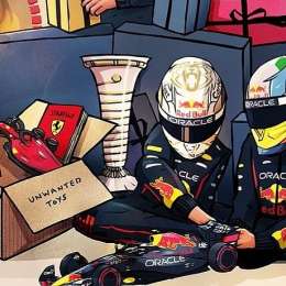 F1: Red Bull disparó contra Mercedes, Ferrari y la FIA en su tarjeta navideña