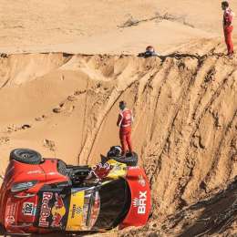 ¿Qué le pasó a Loeb? El accidente que le hizo perder tiempo valioso