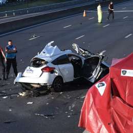 Accidente fatal y caos en la avenida General Paz: un muerto y cuatro horas de corte