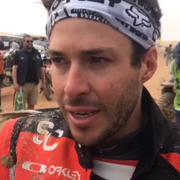 Stefano Caimi: "Ha sido una carrera muy dura y esta última etapa fue muy peligrosa"