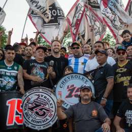 Galeria: la despedida de Canapino en Ezeiza de la mano de la 15