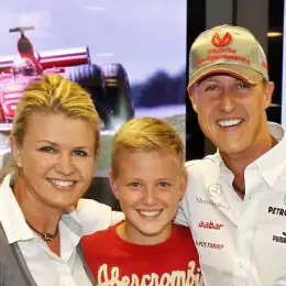 Schumacher y Corinna, juntos en un evento especial