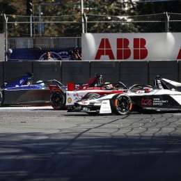 Video: el choque que perjudicó a Sacha Fenestraz en el E-Prix de Hyderabad