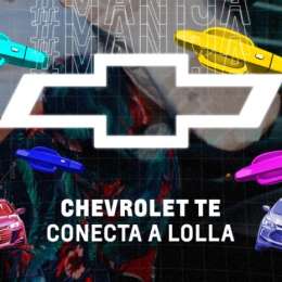 Chevrolet, en Lollapalooza, con Onix y Tracker