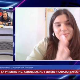 Valentina Marletta: "Cuando empecé a ver la F1, me apasionó el deporte"