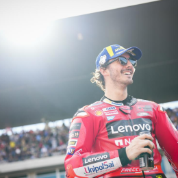 Pecco Bagnaia: "Si gano, me gustaría hacer un tributo a la Selección Argentina"