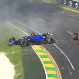 F1: un durísimo golpe de Albon causó bandera roja en Australia