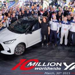 Toyota Yaris llegó 10 millones de unidades producidas en el mundo