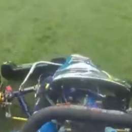 "¿Por qué me hacés esto Dios?" la reacción de una piloto tras recibir un toque