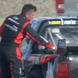 ¡De no creer! Ortelli se quedó sobre el final de las Pick Ups en Viedma