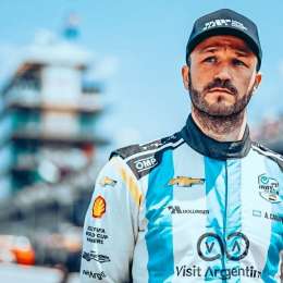 Canapino de cara a las 500 Millas: "No me conformo con solo ver la bandera a cuadros"