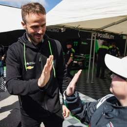 Canapino y el apoyo del público para las 500 Millas: "Me motiva mucho"