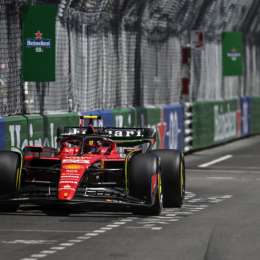 F1: Carlos Sainz lideró la primera práctica en Mónaco