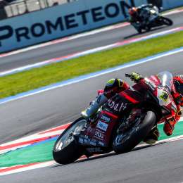 WSBK: Bautista voló en la segunda práctica de Misano
