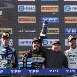 La palabra de los integrantes del podio de la final del TRV6 en Rosario