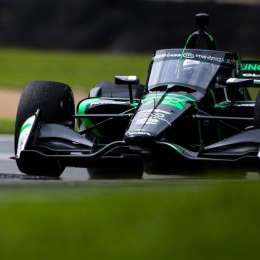 IndyCar: Canapino cerró la segunda práctica en Mid-Ohio en la 24° posición