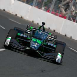 IndyCar: ¡Carreron de Agustín Canapino! A puro avance llegó 12do en Toronto