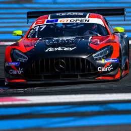 GT Open: Marcos Siebert subió al podio en Paul Ricard