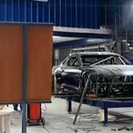 TC: avanzan los trabajos en el Mustang del DTA Racing