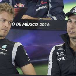 F1: Rosberg y un consejo para Checo Pérez ante las críticas