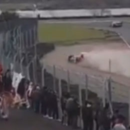 TC en Buenos Aires: desde la tribuna: así se vio el fuerte golpe de Rossi en clasificación