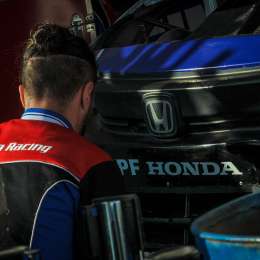 TC2000: el YPF Honda RV Racing probó en Rafaela