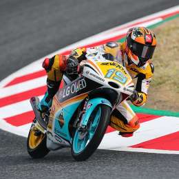 Rodrigo entrenó en Cataluña