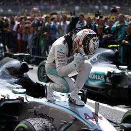 Los números de Lewis Hamilton