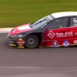 El abandono de la dupla Palazzo - Chapur en la Carrera de las Estrellas