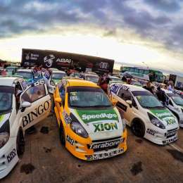Buen parque de la Fiat Abarth en Rosario