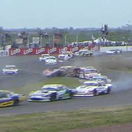 Terrible accidente en la final del TC en Rafaela