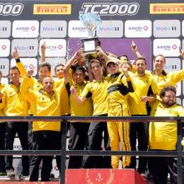 Luque y Pernía en el Ambrogio Racing