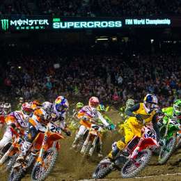 AMA SX: Recorremos la pista de Anaheim