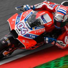 Dovizioso logró su tercera victoria del año en Austria