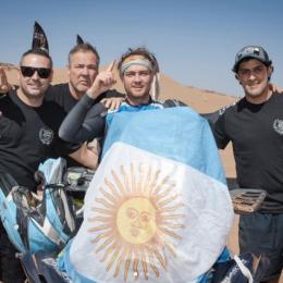 Manu Andujar, vencedor en el Rally de Marruecos