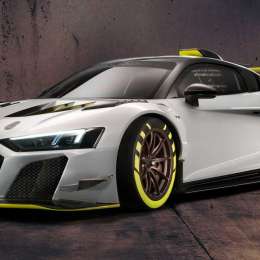 Una bomba: Audi presentó el R8 LMS GT2