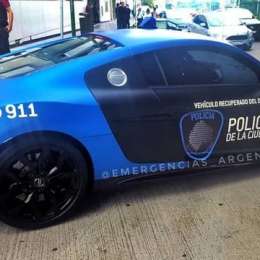 Patrullero, deportivo y recuperado del delito