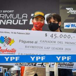 Las imágenes de la coronación de Barrio en la Fórmula Renault 2.0