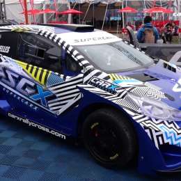 CARX Rallycross con leyendas en Alta Gracia