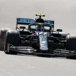 Bottas apareció antes de clasificar en Silverstone