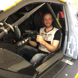 Canapino ya se sentó en un Stock Car y arranca su desafio