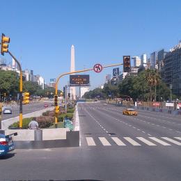 Callejero del Obelisco: no habrá otro igual