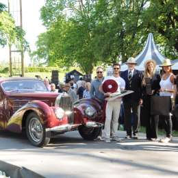 Una Bugatti Type 57 C, galardonada en Autoclásica